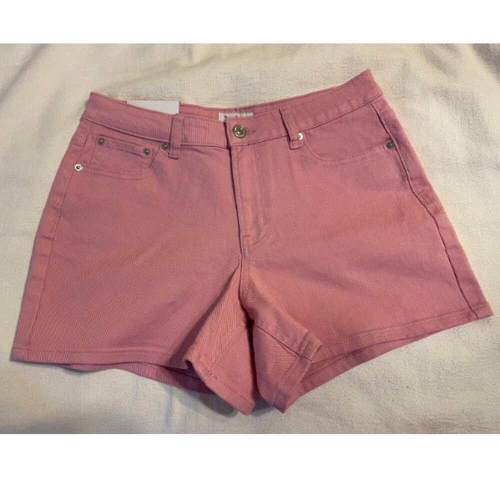 New! Juicy Couture Pink Denim Shorts - Size 8